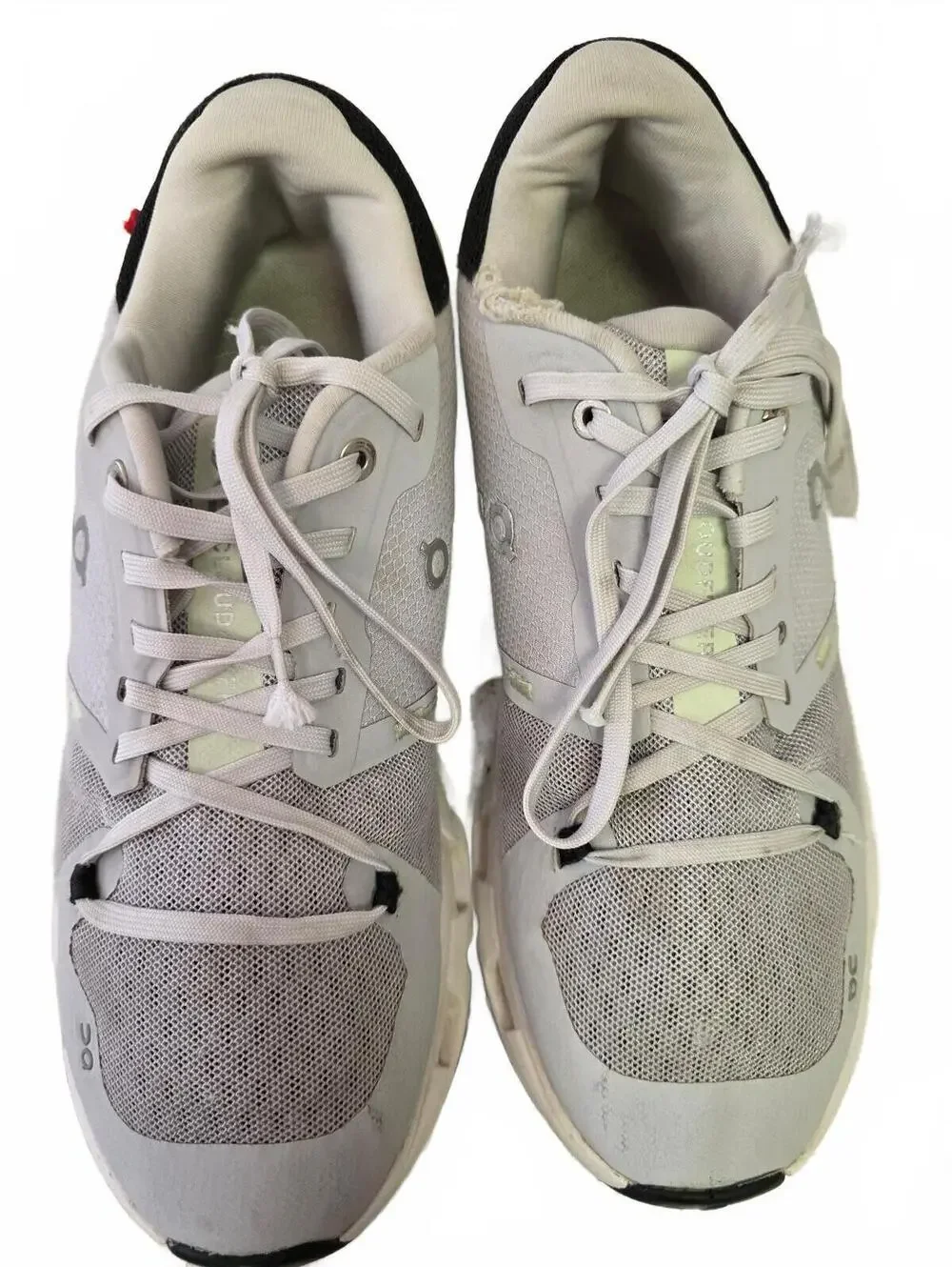 On Running Cloudflyer 4 road-running Sneakers in Light Gray and Black - Size 10
